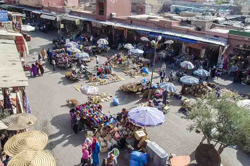 57 - Marruecos - Marrakech - plaza de las Especias